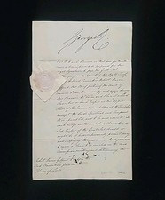 King George IV Signed Royal Warrant Baron Gifford Lord Chancellor Robert Peel UK picture