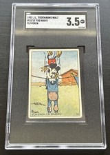 1932 Mickey Mouse J.L. Tiedemanns Norway Cromwell Medina Sgc 3.5 #12/13 Pop 1 picture