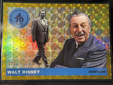 2025 Topps Disneyland 70th 🔥Walt Disney 🔥T55-1  Foil Fractor 1/1🔥 Offers 1/1 picture