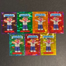GARBAGE PAIL KIDS ROD WAD SAPPHIRE 2 RAINBOW PARALLEL CARDS #84B 1/1 picture