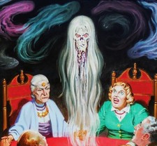 EC Original ART - Johnny CRAIG - Original Art OIL PAINTING -