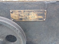 Antique Brass Car Oiler Two Cylinder Buick Automobile And Other Early Old Cars picture
