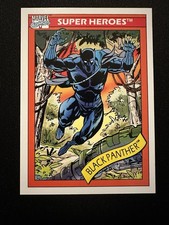 1990 Impel Marvel Universe Black Panther Super Heroes #20 Rookie SP / SSP picture