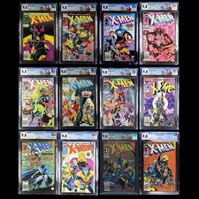 UNCANNY X-MEN # JIM LEE COVER NEWSSTAND CGC 9.8 SET - 14 BOOK LOT picture