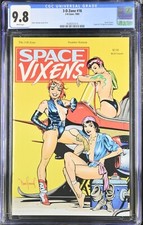 3-D Zone #16 CGC 9.8 RARE Dave Stevens Space Vixens 3D Glasses Still Attached picture