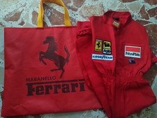Rare FERRARI PILOT SUIT BERGER SUIT F1 FUTURE DRIVER SUIT MARANELLO FORMULA 1 picture