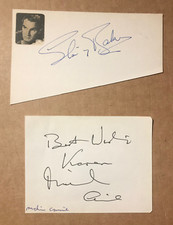 ZULU Collection Cast Album Pages x12 Genuine Authentic Signed COA Stanley Baker picture
