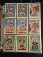 1985 Topps Garbage Pail Kids Set of Nine Original Series 1 and 2 picture