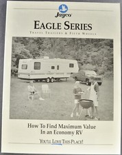 1996 Jayco Eagle Travel Trailer Brochure RV Camper Excellent Original 96 picture