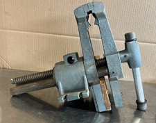 Very Rare-Hard To Find VINTAGE WILTON WOOD & METAL WORK ROTATING HEAD BENCH VISE picture