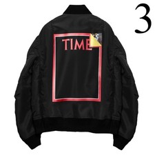 Sacai X Mungo Thomson Ma-1 Black 3 Saikai Mango Blouson Jacket Limited picture