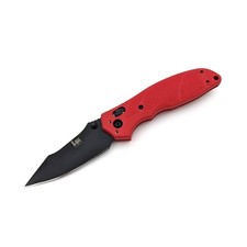 HOGUE NIB HK EXEMPLAR 54359 RED scales Folding Knife Discontinued OOP -- RARE picture