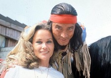 Pierre Brice partner Hella Krekel The Treasure in the Silver Lake- 1981 Photo picture