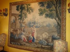 Aubusson Pastoral Tapestry Jean Baptiste Huet XVIII Century picture