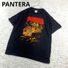 PANTERA Band T-shirt Snake Vintage 90s Made in USA L picture