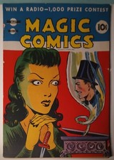 Magic Comics #22 RARE Gerber No-Show Impossible to Find 1941 picture