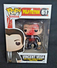 Funko Pop Pulp Fiction~Vincent Vega Extra Bloody~Super Rare & Super Clean picture