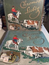 597 CHROMOS LIEBIG CARD LOT Illustrated Victorian Colorful Lithograph VINTAGE picture