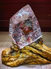 20.2LB Natural Phantom Quartz Crystal Druse ，Rare Inclusion Crystal Raw Specimen picture