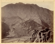 John Burke, Afghanistan, Ali Masjid and Surroundings Vintage Albums Print Shooting picture