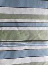 5.5 yards Brunschwig & Fils Kittery Point Woven Stripe - 414 Aloe Green and Blue picture