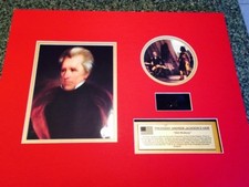 President Andrew Jackson DNA preserved in 100 strands of his actual hair picture