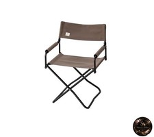 Snow Peak FD Chair Wide Gray LV-077GY Folding Chair Outdoor Camping Stable High picture