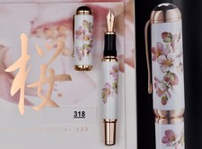 MONTBLANC 2001 Sakura Special Theme Limited Edition 333 Meissen Fountain Pen picture