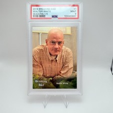 2014 Cryptozoic Breaking Bad #1 Walter White PSA 9 MINT Bryan Cranston picture