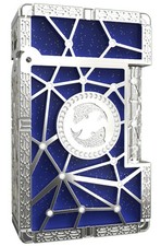 LE GRAND C23013PI Zodiac Fish Blue-18K Gold Diamond Lighter S.T. Dupont picture