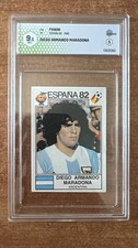 Diego Armando Maradona - Panini Spain 82 #176 - Grade 9.5 Mint+ No PSA picture
