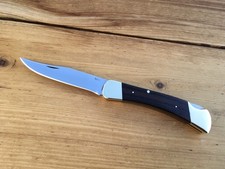 BUCK 110 FOLDING HUNTER SECOND VERSION-TYPE 1 FIFTH MODEL MADE 1965-1966 USA picture