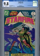 STARFIRE #6 MT 9.8 CGC WHITE PAGES NEW STARFIRE COSTUME VOSBURG ART AND COVER  picture