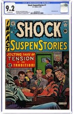 Shock Suspenstories #1 CGC 9.2 1952 4637091015 picture
