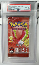2007 Pokemon Pop Series 5 Booster Pack English PSA 10 GEM - Foil Pack picture