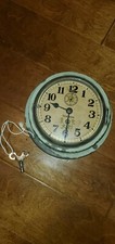 SEIKOSHA IMPERIAL JAPANESE NAVY SHIP'S CLOCK WW2 BATTLESHIP SUBMARINE CLOCK picture