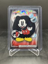 2026 Topps Chrome Sapphire Disney Mickey Mouse Black 10/10 #50 OMEGA picture