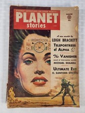 PLANET STORIES PULP WINTER 1955 LEIGH BRACKETT MICHAEL SHAARA RAYMOND E BANKS picture