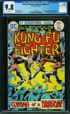 Richard Dragon, Kung-Fu Fighter #1 CGC 9.8 RARE NM/MT Copy 1975 DC P12 375 cm picture