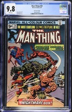 Man-Thing #20 CGC 9.8 UK Price Variant 1975 One Of A Kind picture