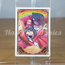Hazbin Hotel Trading Card Charlie & Vaggie Foil Promo Card - Ready to ship picture