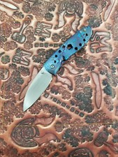 Custom Full Dress Tom Mayo Timascus/Talonite Small Wharny 2 1/4 Blade 6 5/16 OAL picture