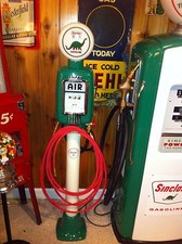 Vintage Eco Air Meter Gas Oil Sinclair Texaco Restored Water With Sinclar Globe picture