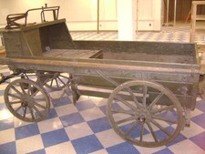 Swiss Army Horse Drawn Supply Wagon dated 1937 BEAUTIFUL CONDITION picture