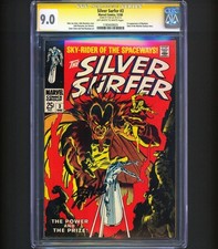 1ST MEPHISTO & HELL 1968 Silver Surfer #3 CGC 9.0 SS Signed Stan Lee 9.2 w/ CPR? picture