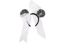 Disney Parks Vera Wang Bridal Veil Minnie Ears Headband New In Box Never Opened picture
