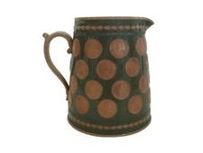 COPELAND - Jasperware Pitcher with Royal Portrait Medallions - U.K. - Circa 1850 picture