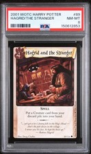 2001 Harry Potter #89 Hagrid and the Stranger PSA 8 NM Mint Pokemon picture