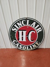 SINCLAIR hc 48 In Original Porcelain Advertising Sign picture