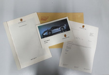 RARE OEM Porsche Factory GT1 GT 1 owners manual sales catalog portfolio VIP picture